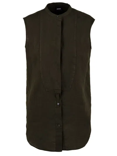Aspesi Shirts Military In Black