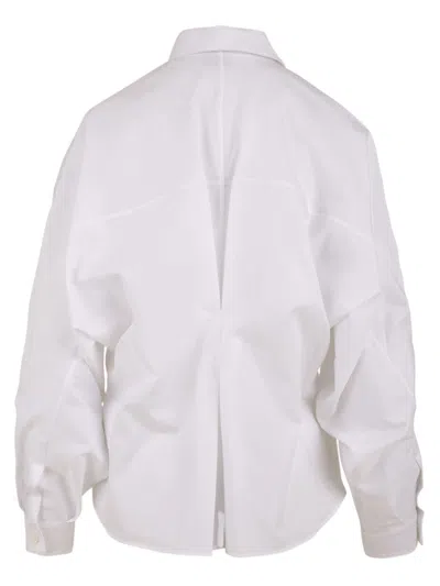 Aspesi Shirts White In White
