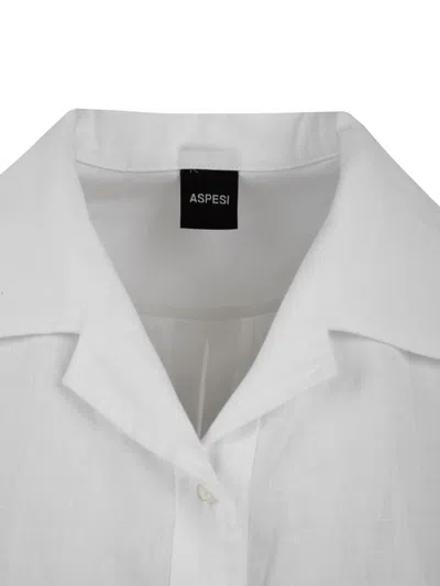 Aspesi Shirts White In White