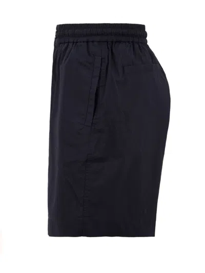 Aspesi Shorts Blue In Black