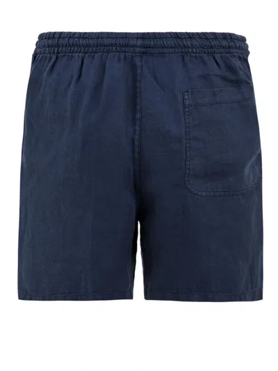 Aspesi Shorts Blue In Blue