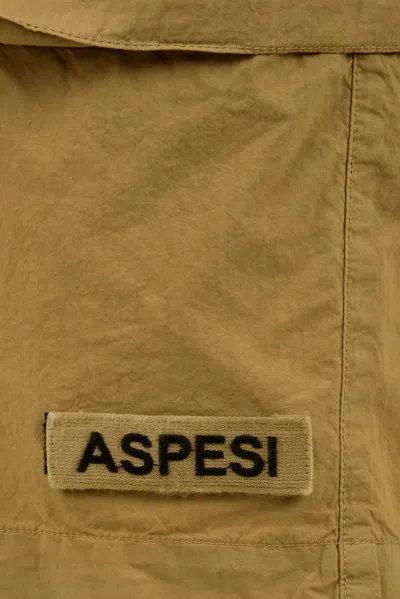 Aspesi Shorts Sand In Gold