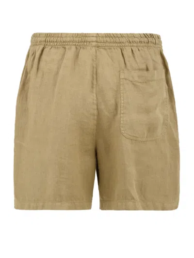 Aspesi Shorts Sand In Gold