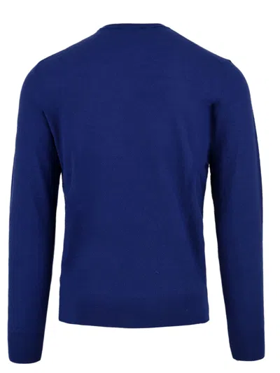 Aspesi Sweaters Blue In Blue