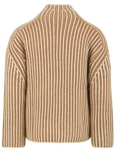 Aspesi Sweaters Camel In Brown