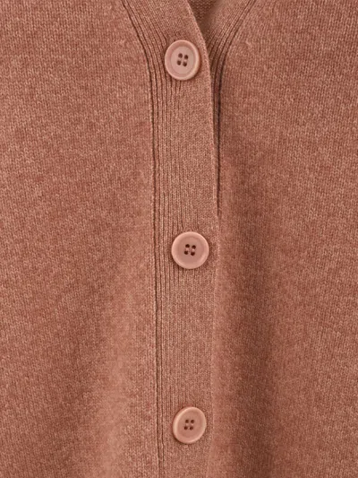 Aspesi Sweaters Pink In Brown