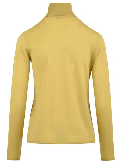 Aspesi Sweaters Yellow In Green