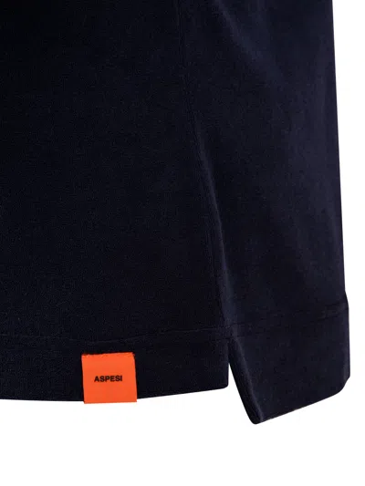 Aspesi T Shirts And Polos Blue In Blue