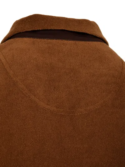 Aspesi T Shirts And Polos Brown In Brown