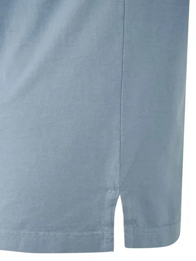 Aspesi T Shirts And Polos Clear Blue In Blue