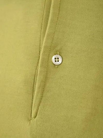 Aspesi T Shirts And Polos Dark Yellow In Green