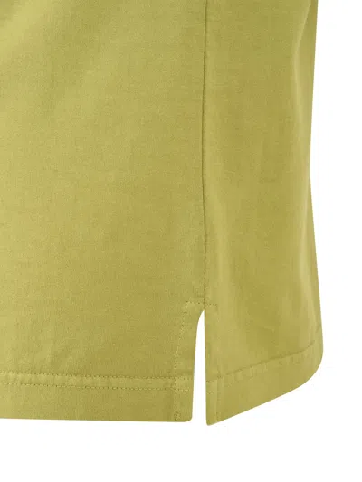 Aspesi T Shirts And Polos Dark Yellow In Green