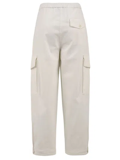 Aspesi Trousers In White
