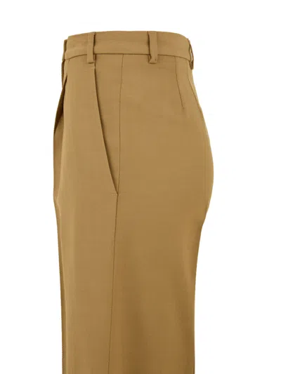 Aspesi Trousers In Brown