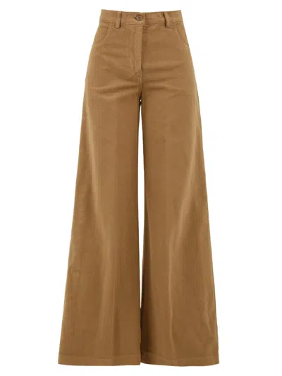 Aspesi Trousers In Brown
