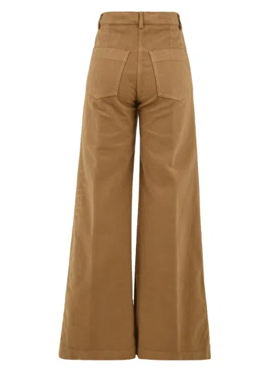 Aspesi Trousers In Brown