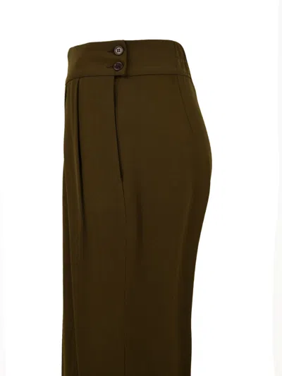 Aspesi Trousers In Brown