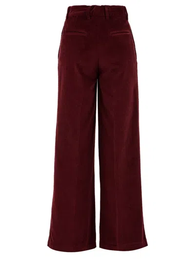 Aspesi Trousers In Red