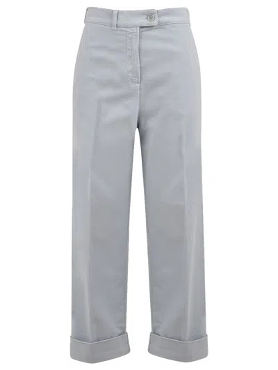 Aspesi Trousers In Gray