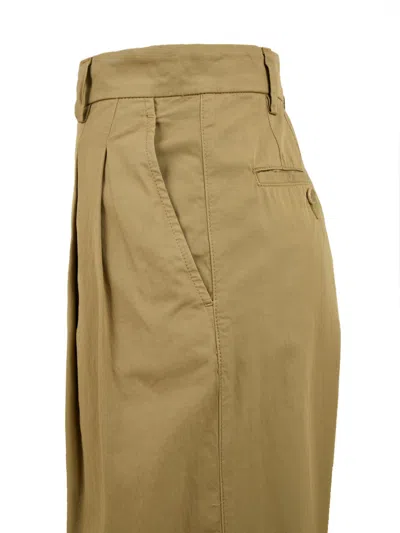 Aspesi Trousers In Brown
