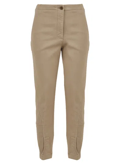 Aspesi Trousers Beige In Nude