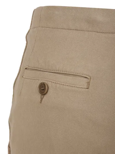 Aspesi Trousers Beige In Nude