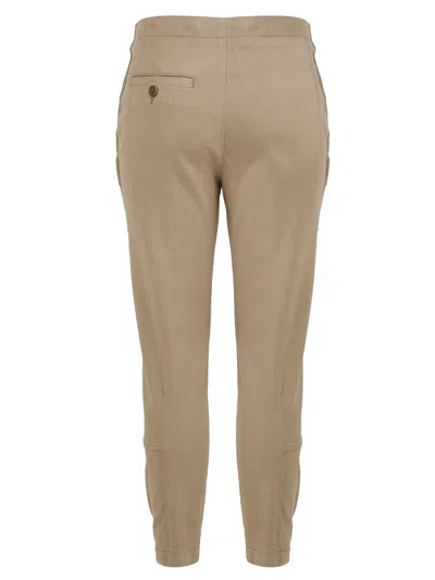 Aspesi Trousers Beige In Nude