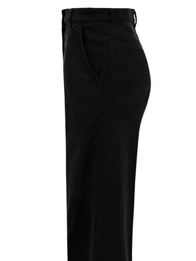 Aspesi Trousers Black In Black