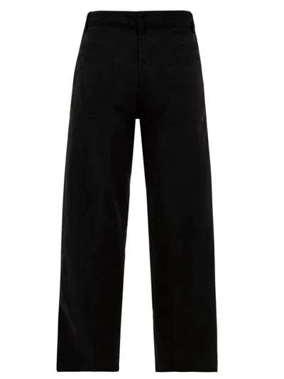 Aspesi Trousers Black In Black