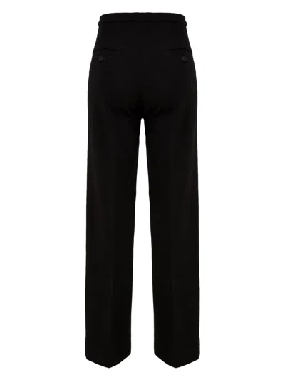Aspesi Trousers Black In Black