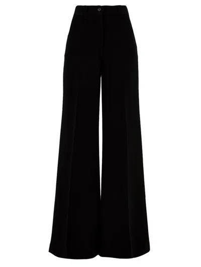 Aspesi Trousers Black In Black