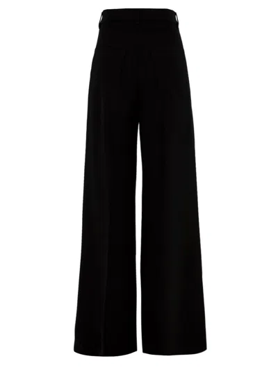 Aspesi Trousers Black In Black