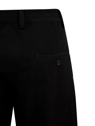 Aspesi Trousers Black In Black