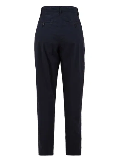 Aspesi Trousers Blue In Blue