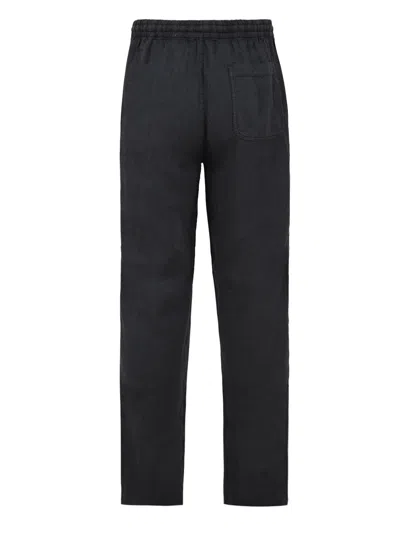 Aspesi Trousers Blue In Blue