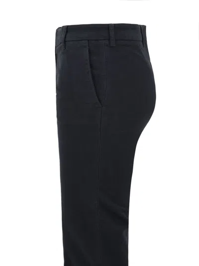 Aspesi Trousers Blue In Blue