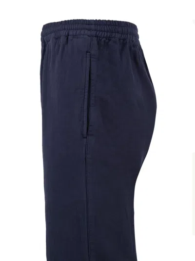 Aspesi Trousers Blue In Blue