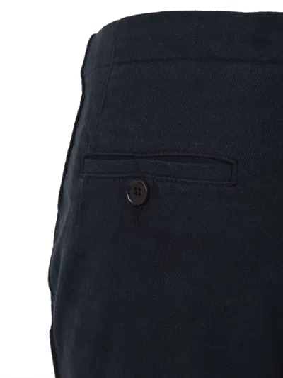 Aspesi Trousers Blue In Blue