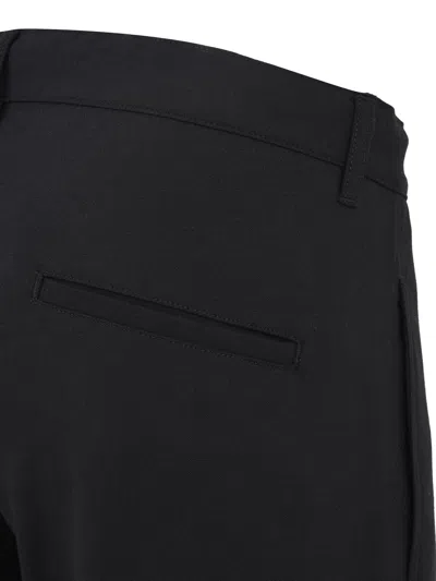 Aspesi Trousers Blue In Black