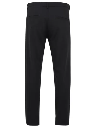 Aspesi Trousers Blue In Black
