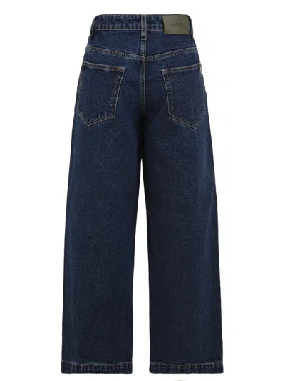 Aspesi Trousers Denim In Blue
