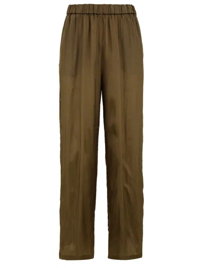 Aspesi Trousers Green In Green