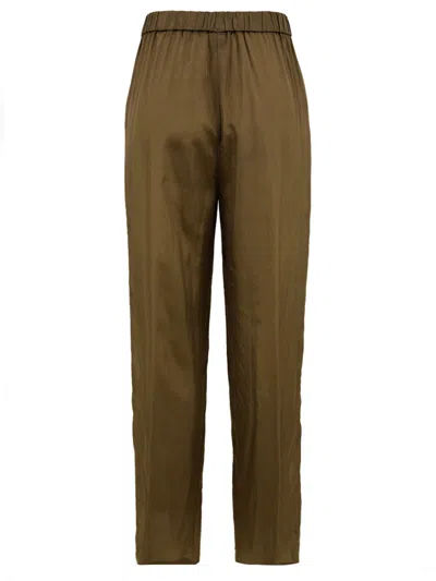 Aspesi Trousers Green In Green