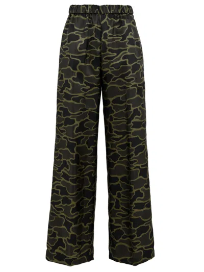 Aspesi Trousers Military In Green
