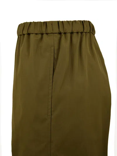Aspesi Trousers Military In Brown