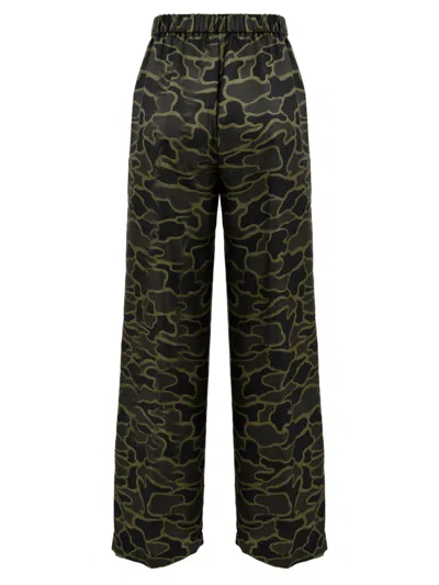 Aspesi Trousers Military In Green