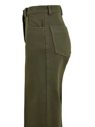 Aspesi Trousers Military In Green