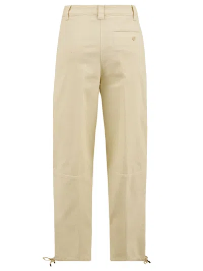 Aspesi Trousers Natural In Brown