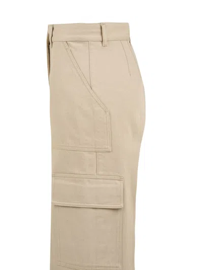 Aspesi Trousers Natural In Gray