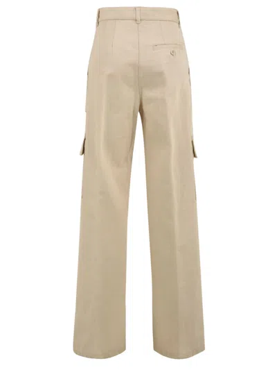 Aspesi Trousers Natural In Gray